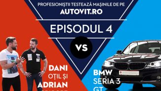 Test Drive Autovit.ro: Dani Otil si Adrian Grigore testeaza un BMW Seria 3 GT din oferta Autovit.ro